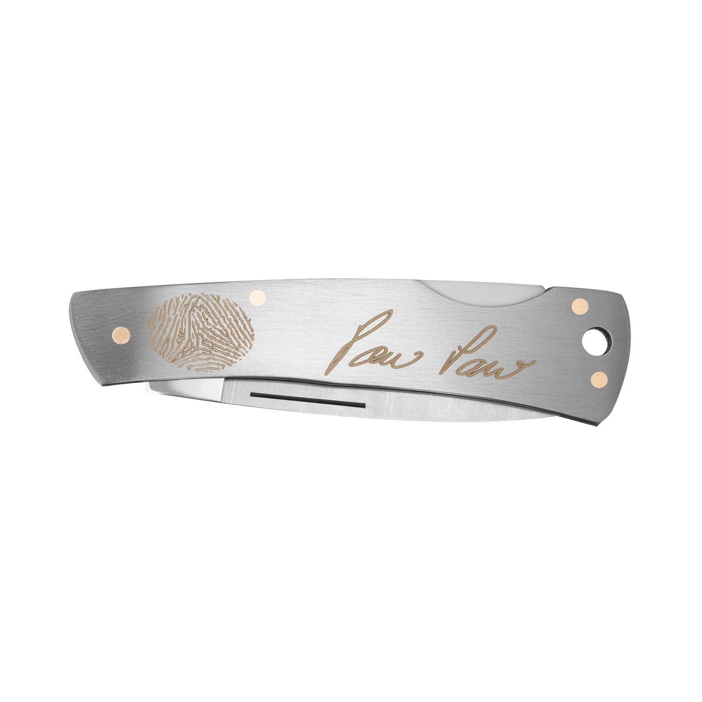 Personalized Case Executive Lockback Stainless Pocket Knife