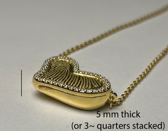 The Love Cremation Vessel Necklace